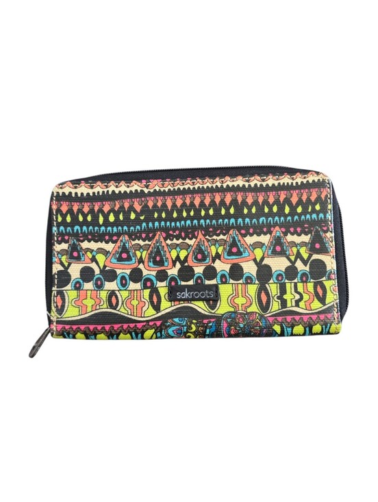 Sakroots Handbags - Sakroots Artist Circle Zip Around Wallet Boho Tribal Print NWOT